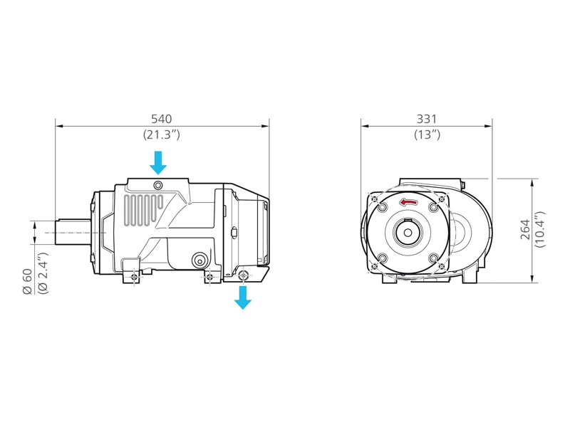 EVO15-G-Gas Drawing