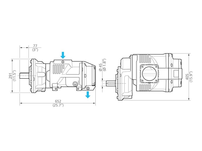 EVO15-G-Gas Drawing