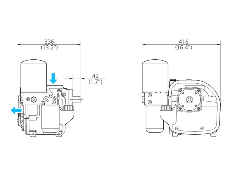 EVO3-NK-Gas Compact Unit, Drawing