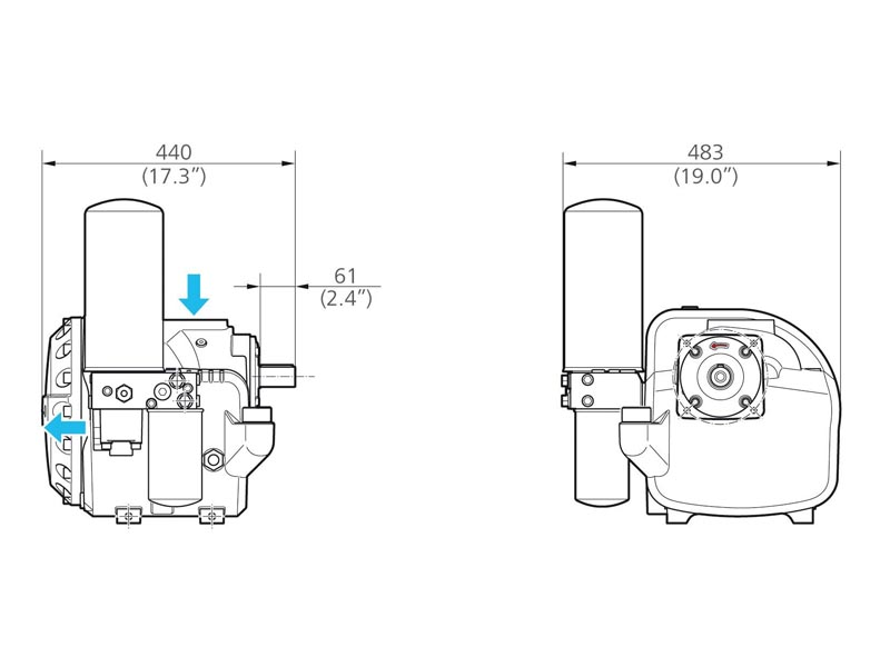 EVO6-NK-G-Gas Compact Unit, Drawing