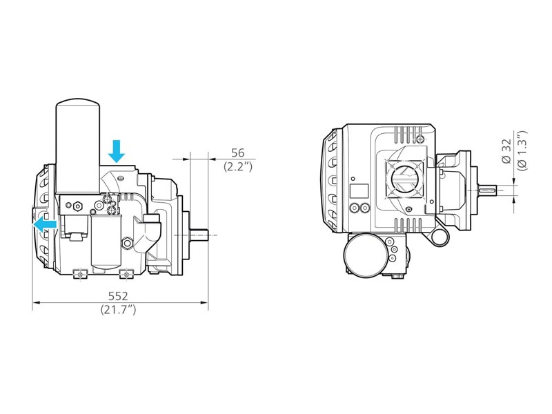 EVO6-NK-G-Gas Compact Unit, Drawing