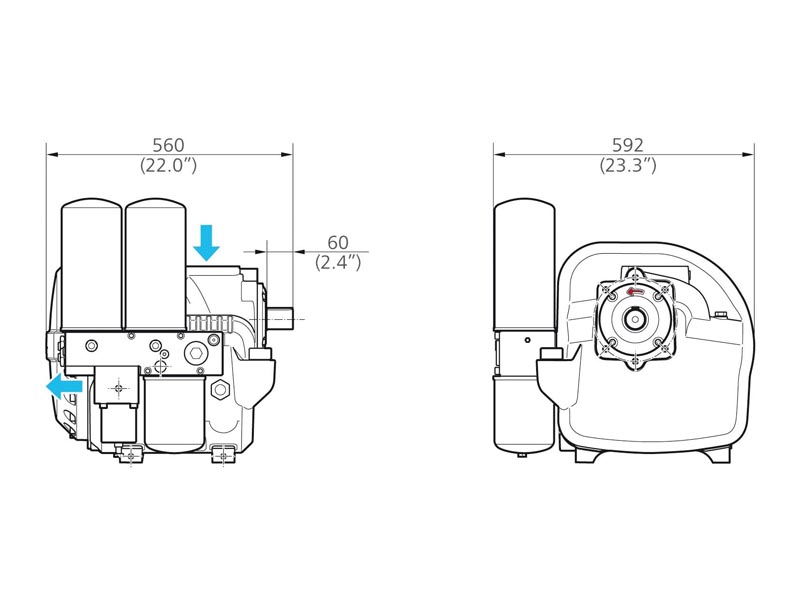 EVO9-NK-Gas Compact Unit, Drawing