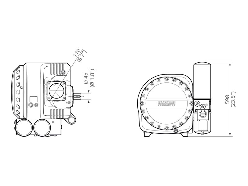 EVO9-NK-Gas Compact Unit, Drawing