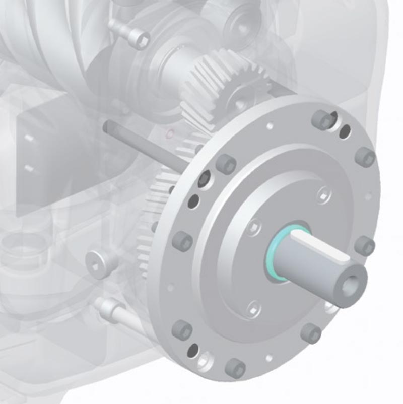 Screw Air Compact Units with Gear Drive